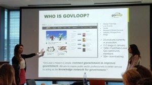 Christine Burke, Digital Marketing Manager and Leah Anderson, Digital Marketing Analyst, at GovLoop present how they use social media ads to grow their Eloqua database.