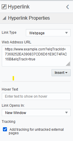 Add tracking for untracked external pages